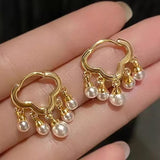 Baroque Pearl Earrings: Luxury Korea Fashion Gift for Women - Shop N Save