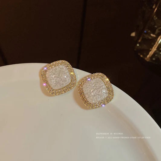 Crystal Decorative Hooked Closure Ear Tops - Shop N Save