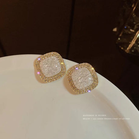 Crystal Decorative Hooked Closure Ear Tops - Shop N Save