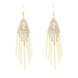 Crystal Patched Gold Plated Party Wear Earrings - Shop N Save