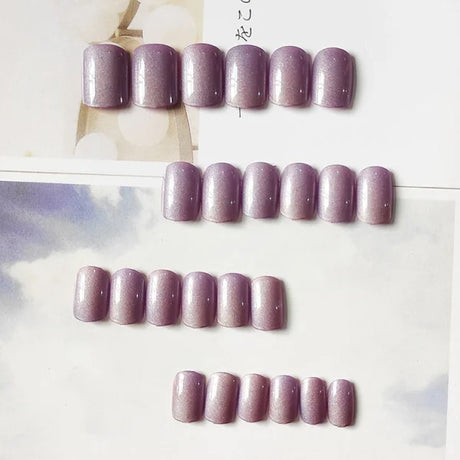 Glittery Party Set: 12PC Adhesive Fake Nails - Perfect for Casual &amp; Party - Shop N Save