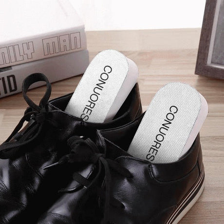 Feet Comfort Easy Extended Inner Invisible 2 Cm Heightening Insole Pads - White - Shop N Save