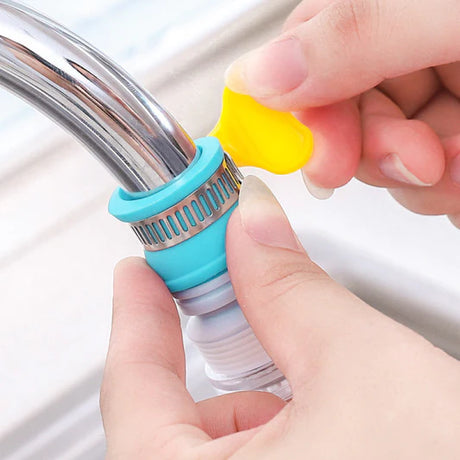 Kitchen Bathroom Faucet Head 360 Degree Rotatable Spray Water Saving Purifier Filter Adjustable With Lock Clip - Shop N Save