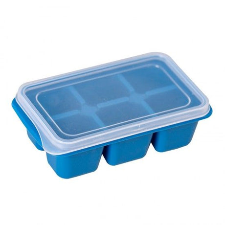 Kitchen Plastic Ice Cube Molds Tray Home Bar Party (Dark blue) - Shop N Save