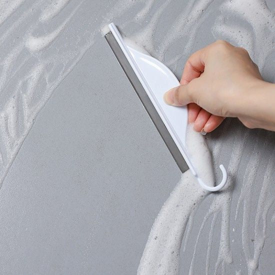 Kitchen Counter Top Scraper Bathroom Glass Car Wiper - (White) - Shop N Save