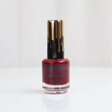 Fashion Plus Nail Polish: Rich Red Wine Hue for Stylish Nails(5)