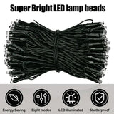 Solar-Powered Fairy Lights: 100/200 LEDs, 8 Modes, Outdoor Decor - Shop N Save