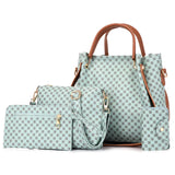 High-Quality Double Handle 4-Piece Bags Set - Stylish Tote Bag Set