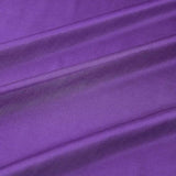 Purple Satin Lace Night Gown Comfortable Loose Fit Nightwear with Knotted Closure for Women\'s Casual Sleepwear