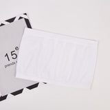 Top Solid Breathable Strapless Bra For Women - White - Shop N Save