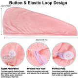 Girl's Quick Dry Hair Hat: Microfiber, Turban, Solid Color - Shop N Save