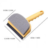 Double Sided Sponge Bathroom Kitchen Bathtub Wiper Brush - Blue - Shop N Save