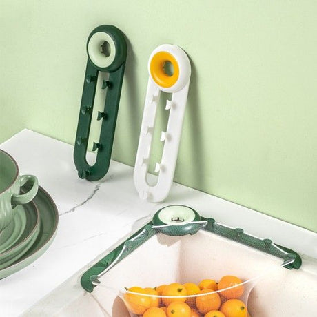 Kitchen Triangular Garbage Strainer Mesh Drain Sink Filter Holder - Green - Shop N Save