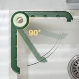 Kitchen Triangular Garbage Strainer Mesh Drain Sink Filter Holder - Green - Shop N Save