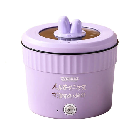 Electric Hot Pot &amp; Noodles Cooker: Nonstick Skillet for Ramen &amp; Stir Fry - Shop N Save