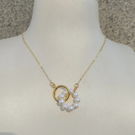 Mini South Sea White Pearl Pendant: Elegant Necklace Design - Shop N Save