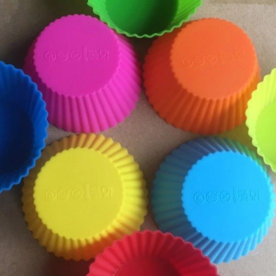 3 Pcs Silicone Cake Muffin Molds Cupcake Dessert Baking Pans Yellow - Shop N Save