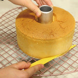 Cake Mould Stripping Knife Cream Scraper Fondant Decorating Orange - Shop N Save