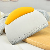 Scale Flour Dough Bread Cutting Knife Scraper Baking (Yellow) - Shop N Save