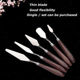 5 Pcs Cake Spatula Tool Five-Piece Set High Temperature Resistant Integrated Cream Silver - Shop N Save