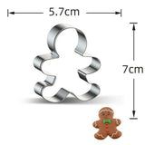 Christmas Cookie Stainless Steel Candy Mould Silver - Shop N Save