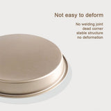 Round Mold For Pizza And Baking Pan Non-Stick (Golden) - Shop N Save