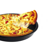 Round Mold For Pizza And Baking Pan Non-Stick (Black) - Shop N Save