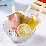 4 Pcs Ice Cream Mould Dust-Proof (Light Yellow) - Shop N Save