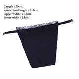 Anti Peep Invisible Bra Women Quick Easy Clip-On Lace Red