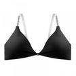 Front Closure Cotton Backless Comfort Bra - Black - Shop N Save