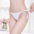 Erotic lingerie panties women lace-up - White - Shop N Save