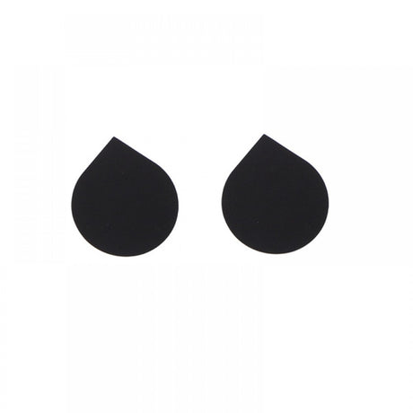 Cross-Border Spot Black Ultra Thin Unisex Nipple Stickers Cover Butterfly Black - Shop N Save