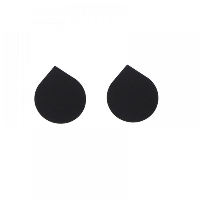 Cross-Border Spot Black Ultra Thin Unisex Nipple Stickers Cover Butterfly Black - Shop N Save