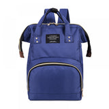 Mommy Baby Diaper Bag - Large Capacity Trendy Nylon Waterproof New Born Fashion Backpack Handbag Multi Functional Outing Bag - Blue - Shop N Save