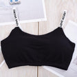 Seamless Bras Detachable Padded Sling Cotton - Black - Shop N Save