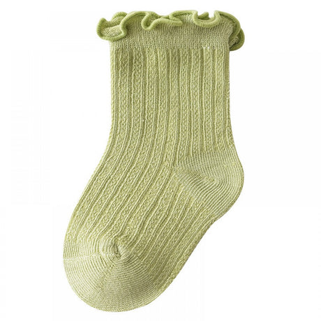 Newborn Thin Mesh Breathable Combed Cotton Lace Socks - Green - Shop N Save