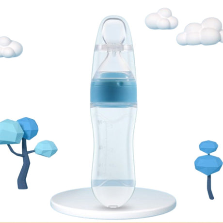 Silicone Soft Squeeze Spoon New Born Baby Feeder - Shop N Save