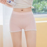 Lace Boyshort Panties For Women - Pink - Shop N Save