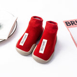 Newborn Infant Cartoon Design Socks Shoes For Kids Baby Girls - Breathable New Stylish Fashion For Boys Children - Soft Cotton Shoes - Red - Shop N Save
