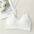 Korean Style Lace Beauty Chest Padded Bra - White - Shop N Save