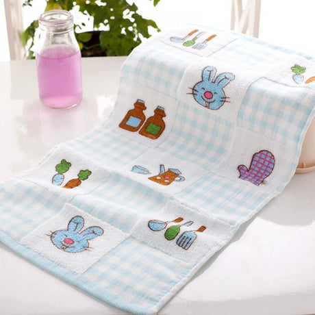 Printed Cartoon Pure Cotton New Born Towel - Shop N Save