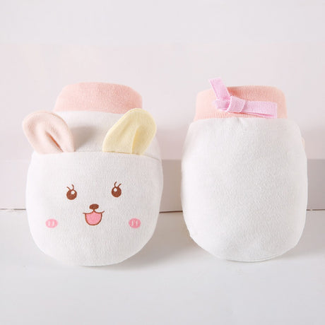 Newborn Anti-Scratch Baby Gloves - Pink - Shop N Save