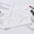 Anti-slip tube top strapless lace fashion bra - White - Shop N Save