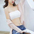 Women Seamless Bra Ladies Strapless Bra - White - Shop N Save