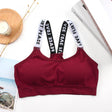 Sports Cross Beauty Bra For Women - Wine Red - Shop N Save