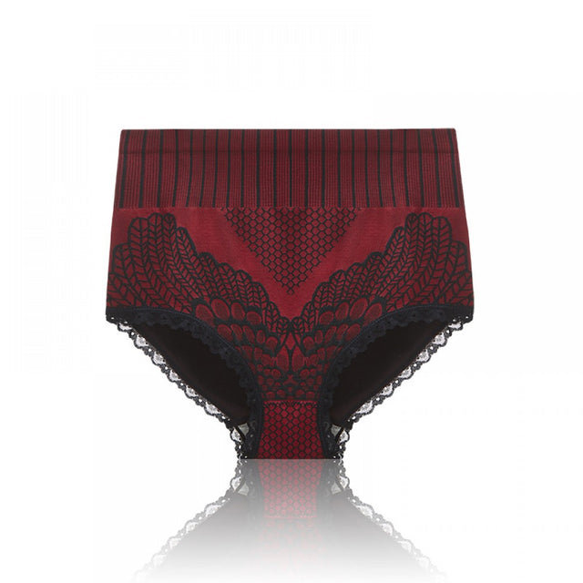 Women Seamless Panties Underwear Female Waist Hip Lifting Red - Shop N Save