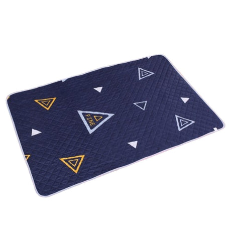 New Born Baby Quilted Urine Washable Pad - Blue - Shop N Save