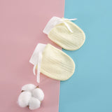 Anti-Scratch Cotton Adjustable New Born Protective Gloves - Shop N Save