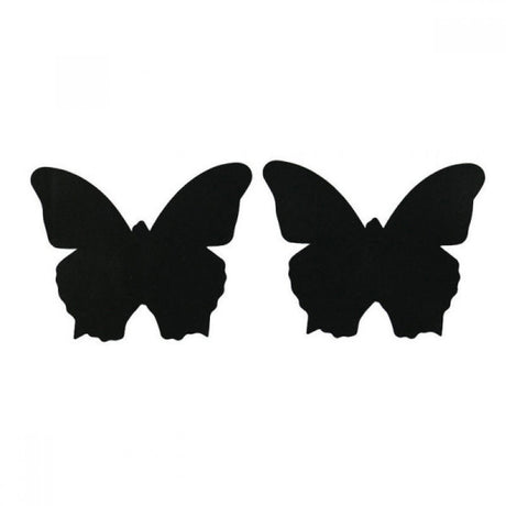 Cross Border Spot Black Ultra Thin Unisex Nipple Stickers Cover Black - Shop N Save