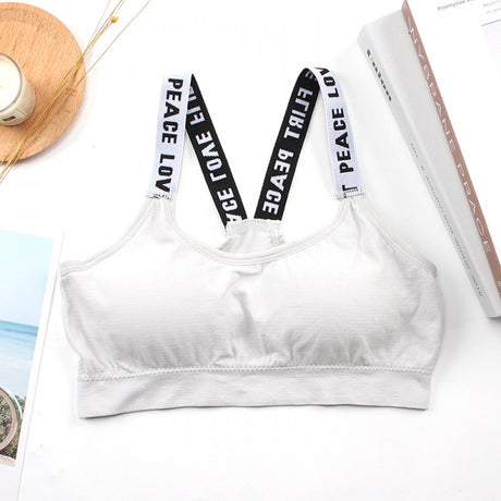 Sports Cross Beauty Bra For Women - White - Shop N Save